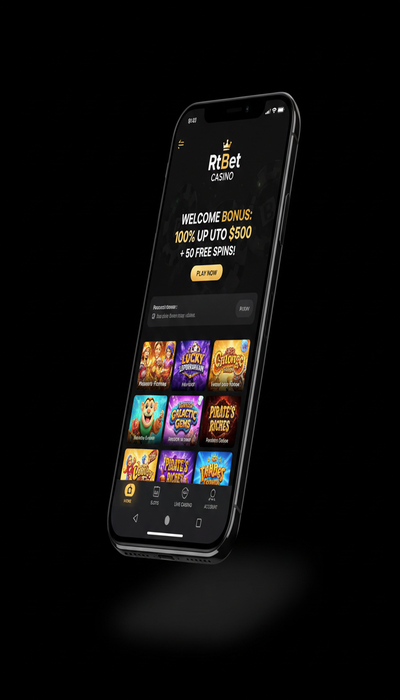 RtBet Casino Casino on Smartphone