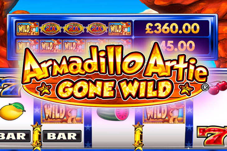 Armadillo Artie Gone Wild - DWG slot at RtBet Casino Casino