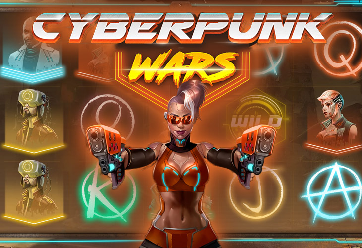 Cyberpunk Wars - Woohoo slot at RtBet Casino Casino